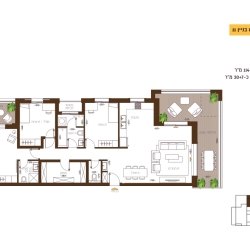 Rotshtein-Heights-3-Bedroom-Apartment-11-B1-floor-1